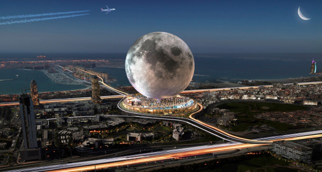  FOTO. Dubai vrea să construiască o replică a Lunii pe Pământ, pentru 400 milioane de lire sterline