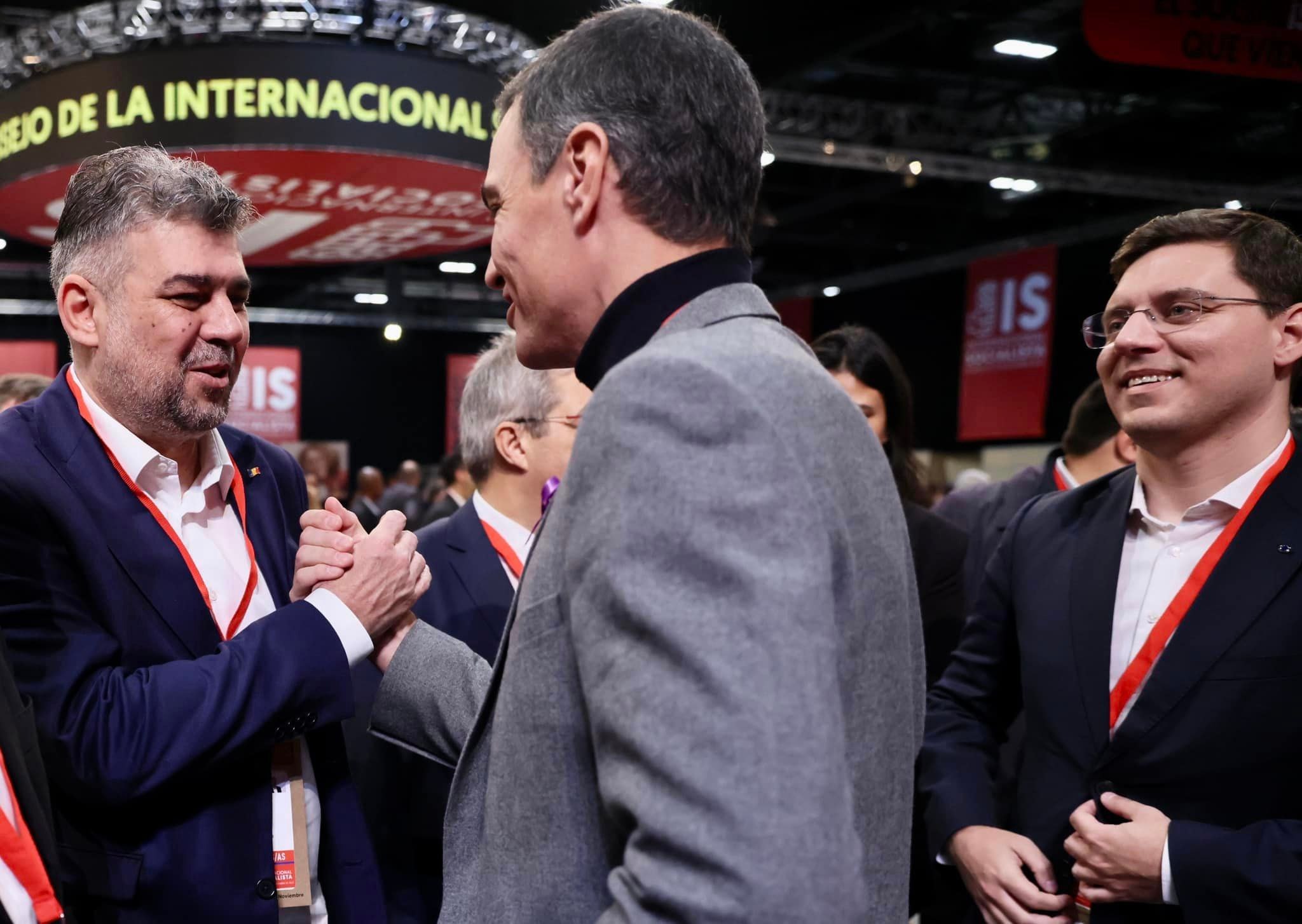  Ciolacu, în ziua alegerilor legislative din Spania: „Multă baftă în alegeri, Pedro Sánchez!”